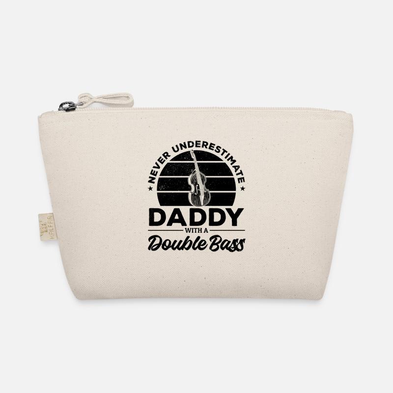 Never Underestimate Daddy With A Double Bass Doubl Bio-Täschchen