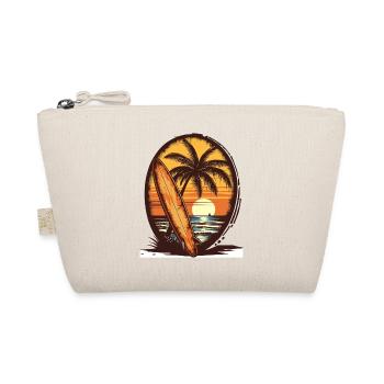 Planche de surf au coucher du soleil Palmiers - Trousse biologique - nature - Devant