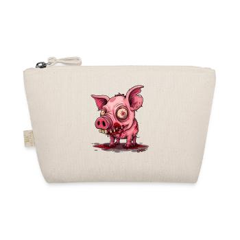 Horreur Monstre Bébé Zombie Cochon - Trousse biologique - nature - Devant