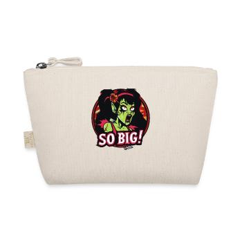 Drôle de femme zombie, si grande - Trousse biologique - nature - Devant