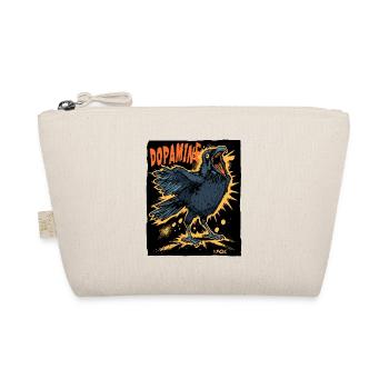 Le corbeau drôle et fou de dopamine - Trousse biologique - nature - Devant