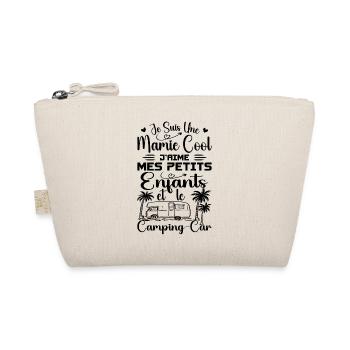 Grandma I love My Little Children and the Campervan - Organic Pouch - nature - Front