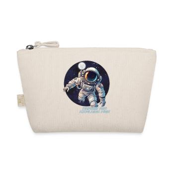 Explore the Universe Travel with our Astronaut! - Organic Pouch - nature - Front