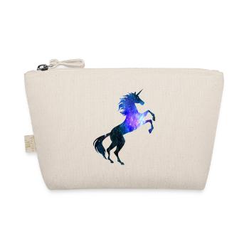 Unicorn Galaxy Symbol T-Shirt Universe Magical - Organic Pouch - nature - Front