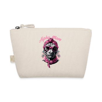 Maman alpha Drôle Dinosaure Iconique Maman - Trousse biologique - nature - Devant