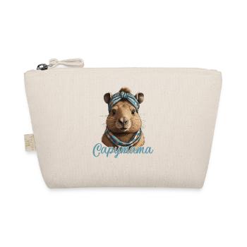 Capymama drôle Capybara conception de fête des mères - Trousse biologique - nature - Devant