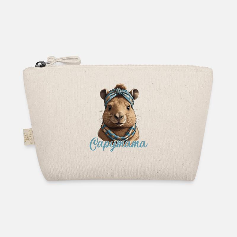 Capymama Lustige Capybara Muttertag Design Bio-Täschchen