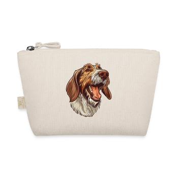 Spinone Italiano | Cartoon Artwork - Organic Pouch - nature - Front