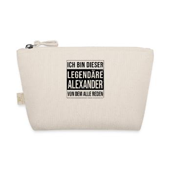 I'm this legendary for Alexander - Organic Pouch - nature - Front