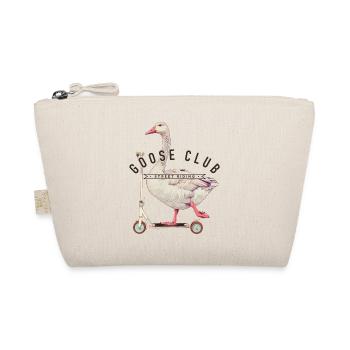 Giant Goose Skateboard Street Style Design - Organic Pouch - nature - Front