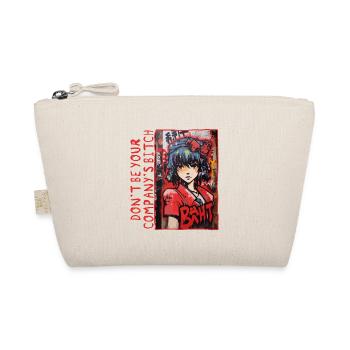 Anime Graffiti: Don't Be the Idiot of the Company - Organic Pouch - nature - Front