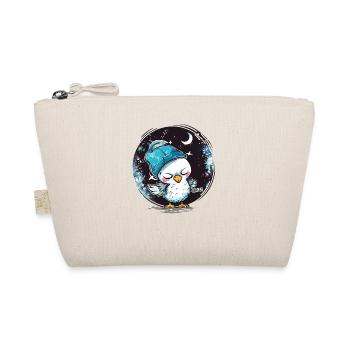 Sleeping dove with moon and stars - Organic Pouch - nature - Front