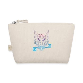 Kitsune fox mask - Organic Pouch - nature - Front