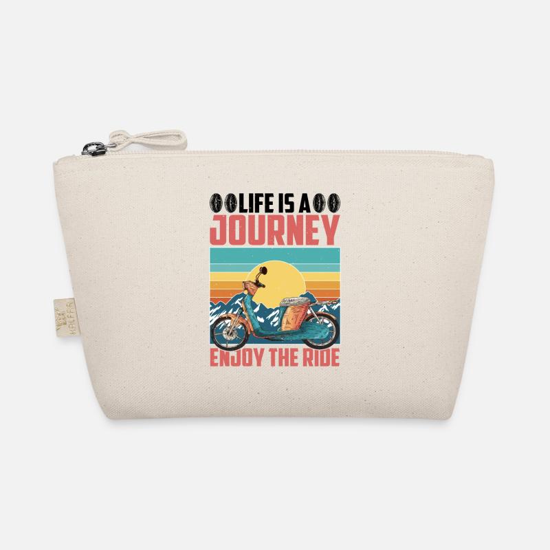 Life Is A Journey, Enjoy The Ride 7 Bio-Täschchen