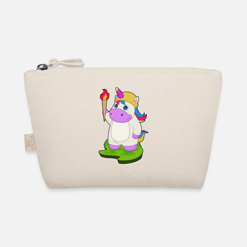 Einhorn Fackel Bio-Täschchen