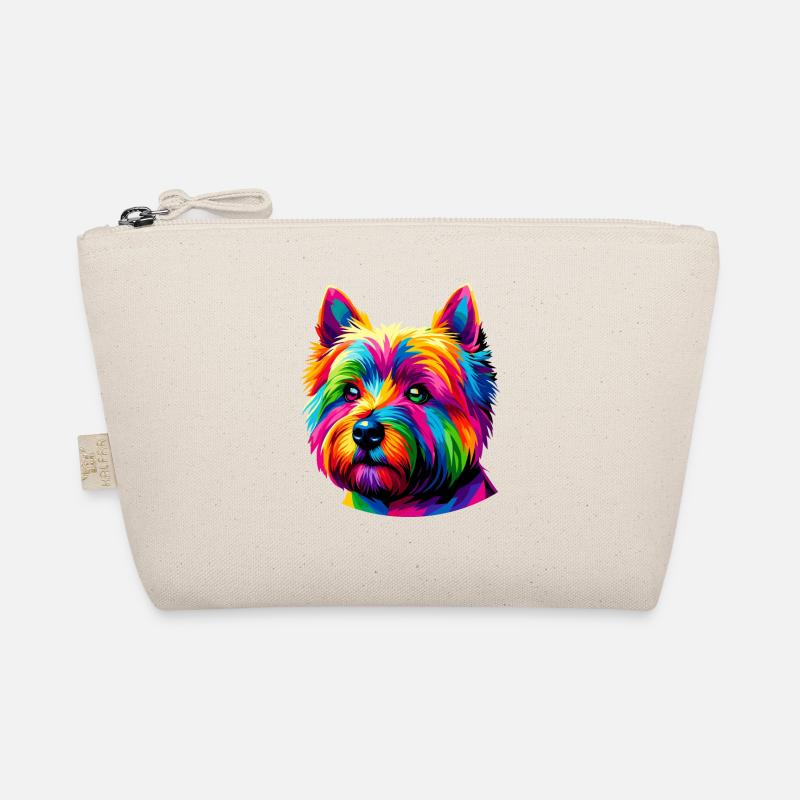 Terriers Cairn Terrier Pop Art colorés Trousse biologique