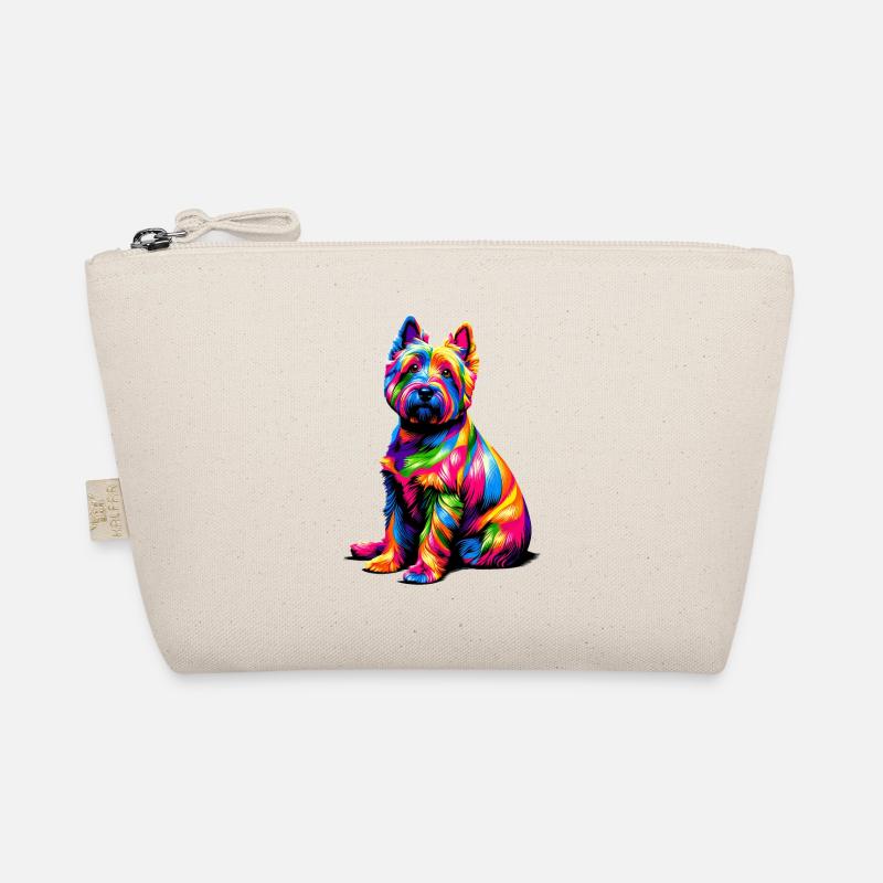 Terriers Cairn Terrier Pop Art colorés Trousse biologique