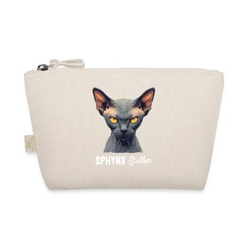 Sphynx Kitten Sphynx Cat - Organic Pouch - nature - Front
