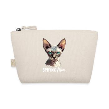 Sphynx Kitten Sphynx Cat - Organic Pouch - nature - Front