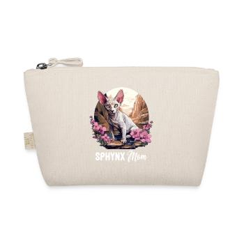 Sphynx Kitten Sphynx Cat - Organic Pouch - nature - Front