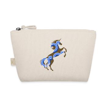 Male Symbol Unicorn T-Shirt Magical Unicorn Pun - Organic Pouch - nature - Front