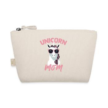 Licorne Maman Licornes Élégantes Femme Aimante - Trousse biologique - nature - Devant