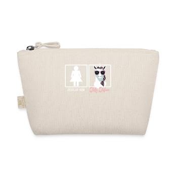 Funny Mom Comparison Unicorn Mom Design - Organic Pouch - nature - Front
