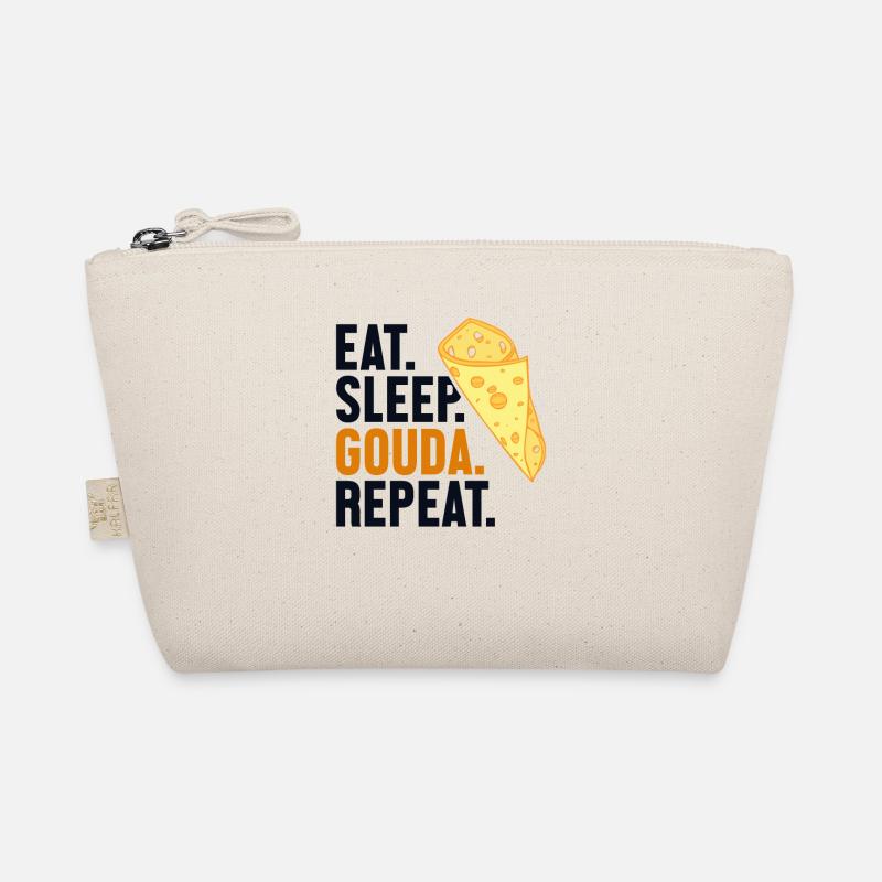 Eat Sleep Gouda Repeat Maker Fromager Queso Trousse biologique