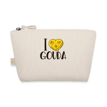 I love Gouda Queso Cheesemonger Maker Lover Gouda - Organic Pouch - nature - Front
