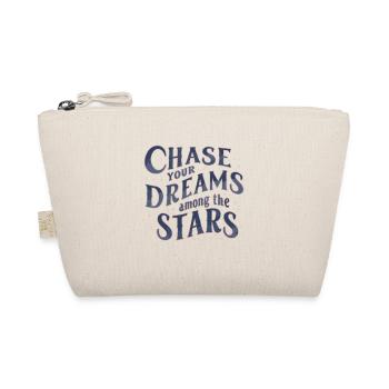Chase Your Dreams Among the Stars Motivational - Bio-Täschchen - Natur - Vorne