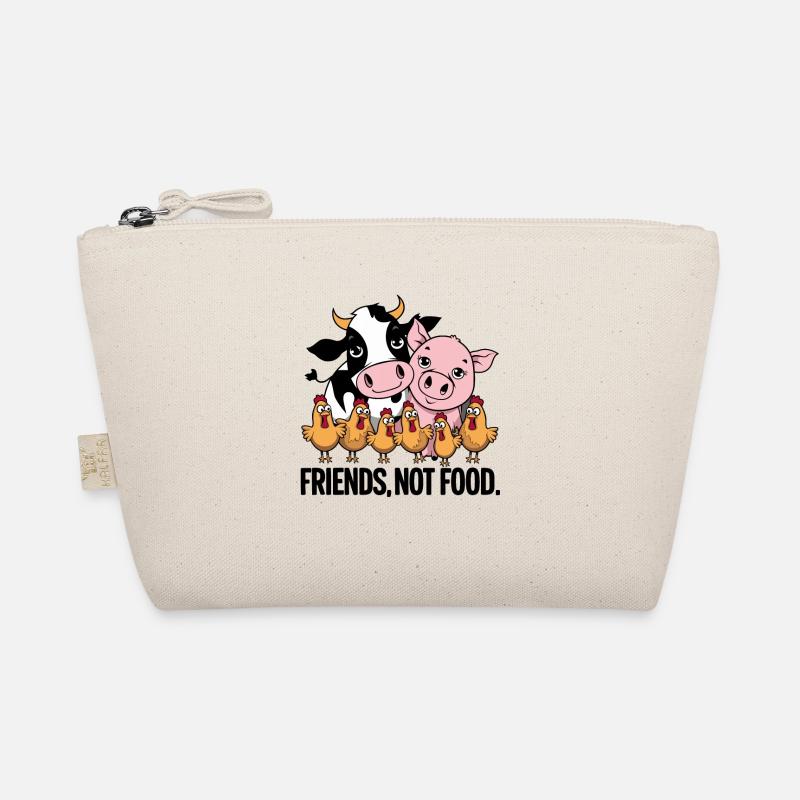 Not Food Animals Kein Fleisch - Bio-Täschchen - Natur