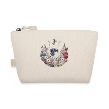 Cottagecore Pleine Lune Avec Des Fleurs - Trousse biologique - nature - Devant