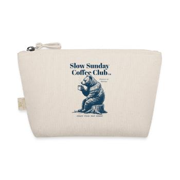 Slow Sunday Coffee Club - Coffee Bear - Trousse biologique - nature - Devant