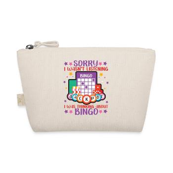 Bingo Player Sorry I Wasn't - Organic Pouch - nature - Front