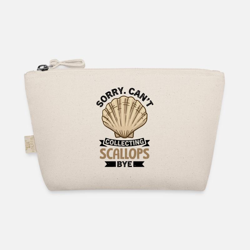 Seashell Shell Collector Scallop Organic Pouch
