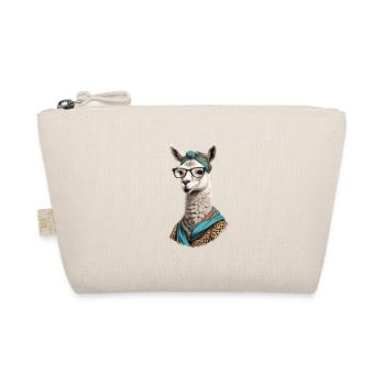 Conception drôle d’alpaga lama pour la fête des mères - Trousse biologique - nature - Devant