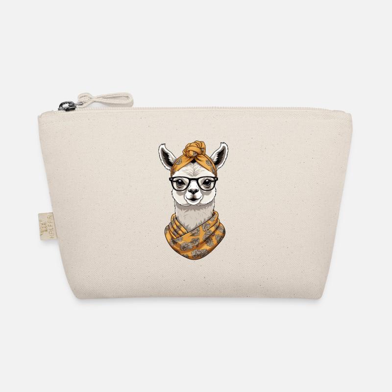 Lama Liebende Mama Lustiges Design Muttertag Bio-Täschchen