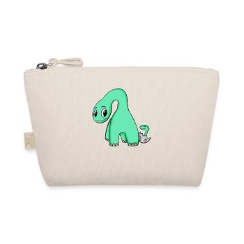 Dinosaure avec bébé dinosaure - Motif Dino - Trousse biologique - nature - Devant