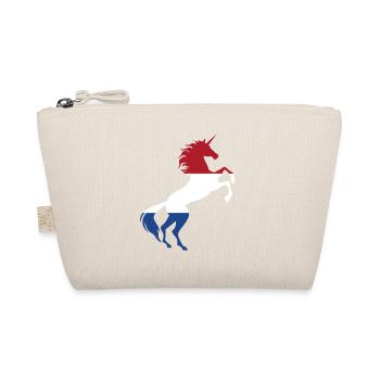 T-Shirt Licorne Drapeau Pays-Bas Licorne Magique - Trousse biologique - nature - Devant