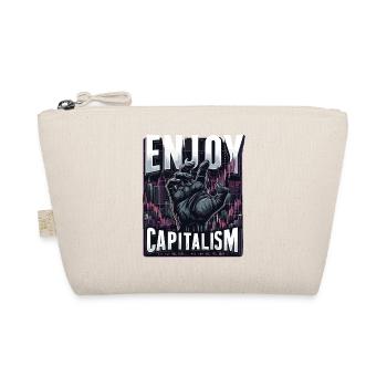 Enjoy Capitalism - Organic Pouch - nature - Front