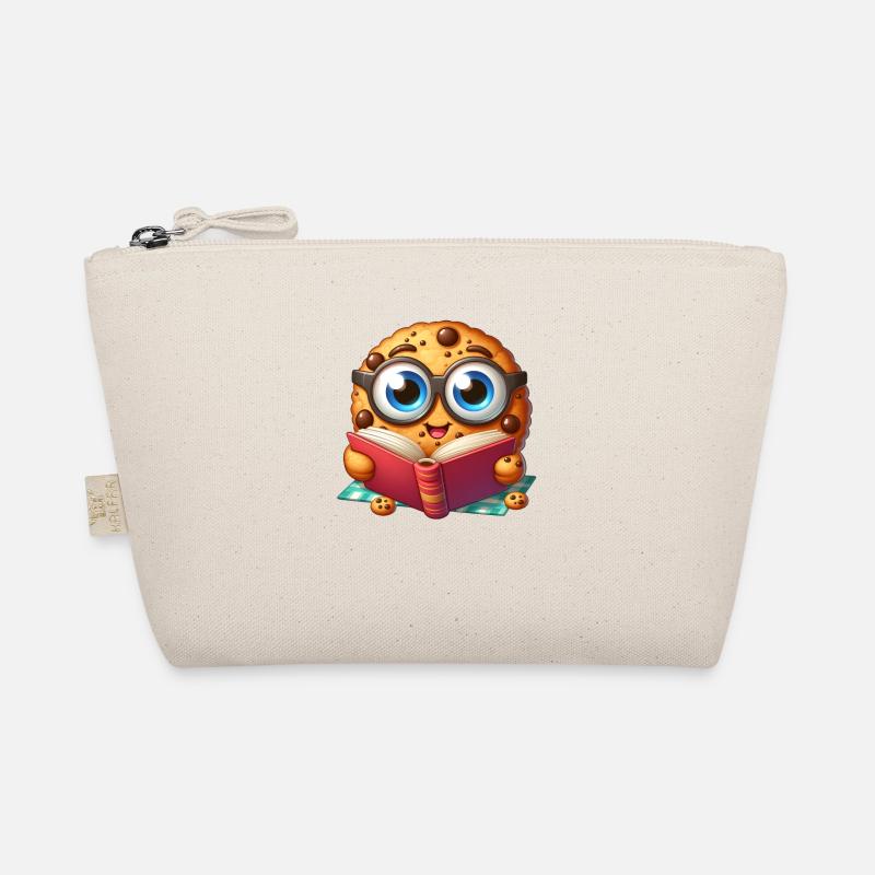 Cookie Reads Book Organic Pouch