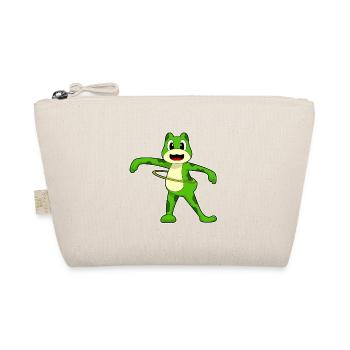 Frog Fitness Hoop Workout Gymnastics - Organic Pouch - nature - Front
