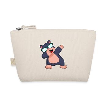 Mole Hip Hip Dance - Organic Pouch - nature - Front