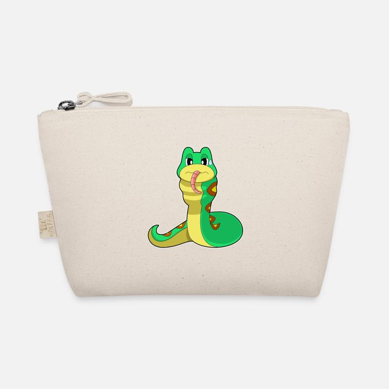 Schlange Essen Bio-Täschchen