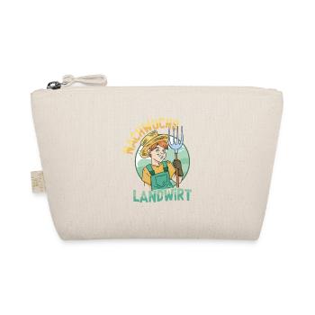 Young Farmer Farm Farmer - Organic Pouch - nature - Front
