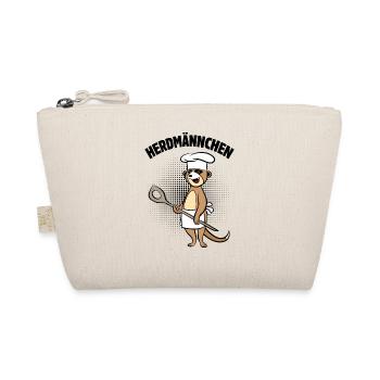Herdmännchen - Erdmännchen mit Kochlöffel - Bio-Täschchen - Natur - Vorne