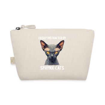 Sphynx Kitten Sphynx Cat - Organic Pouch - nature - Front