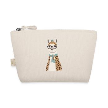 Conception drôle d’alpaga lama pour la fête des mères - Trousse biologique - nature - Devant
