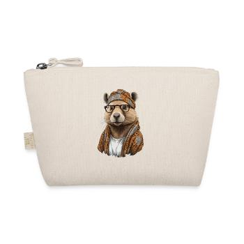 Drôle Capymama Capybara Mère Design - Trousse biologique - nature - Devant