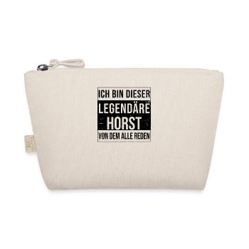 Ich bin dieser legendäre für Horst - Bio-Täschchen - Natur - Vorne